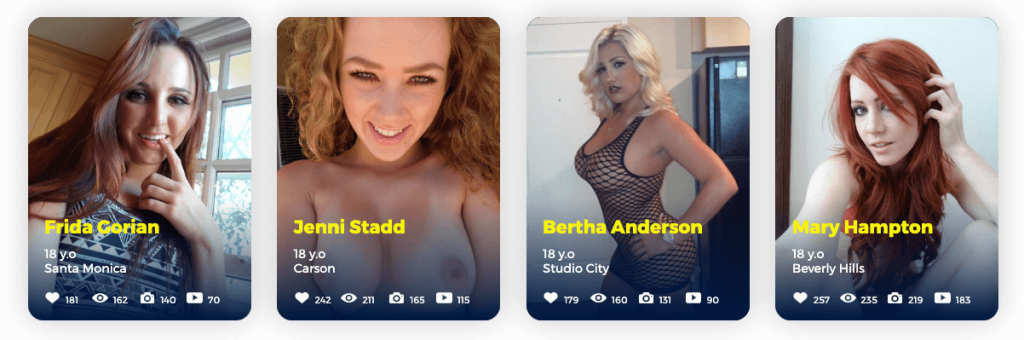 featured members of fapchat