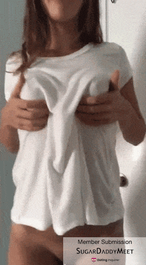 member submission from sugardaddymeet removing white shirt