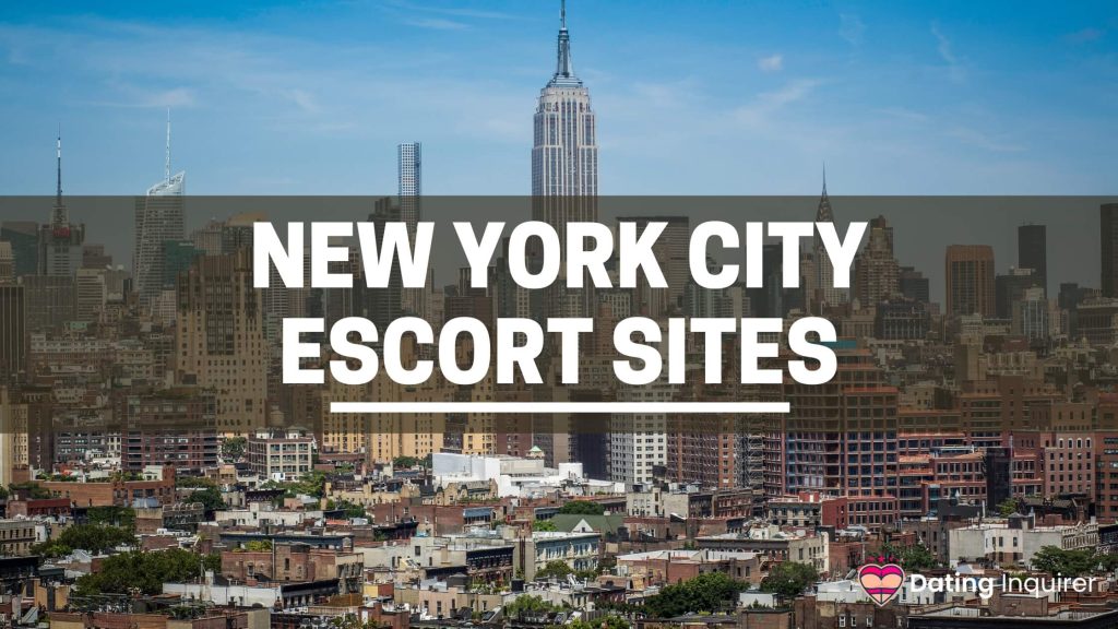 picture of new york city with an overlay text for new york city escorts