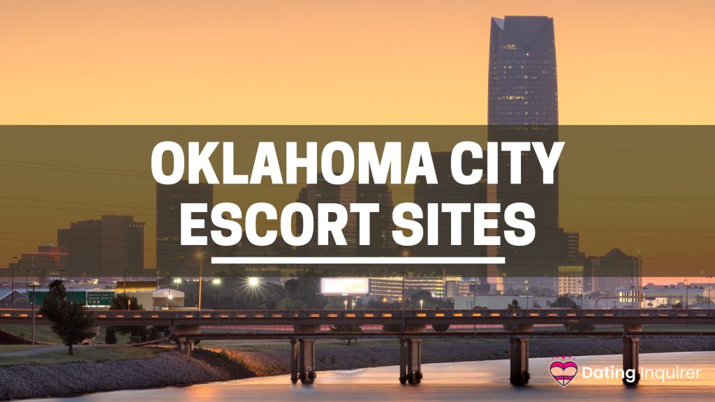 oklahoma city escort sites banner with a background of the city during dawn