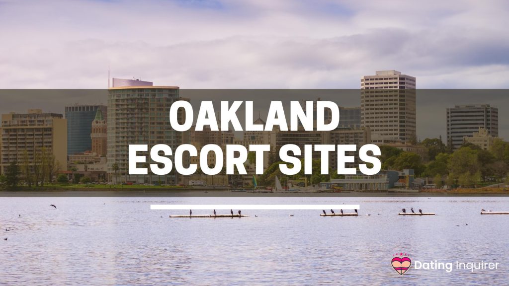 view of oakland city with an overlay of oakland escort sites