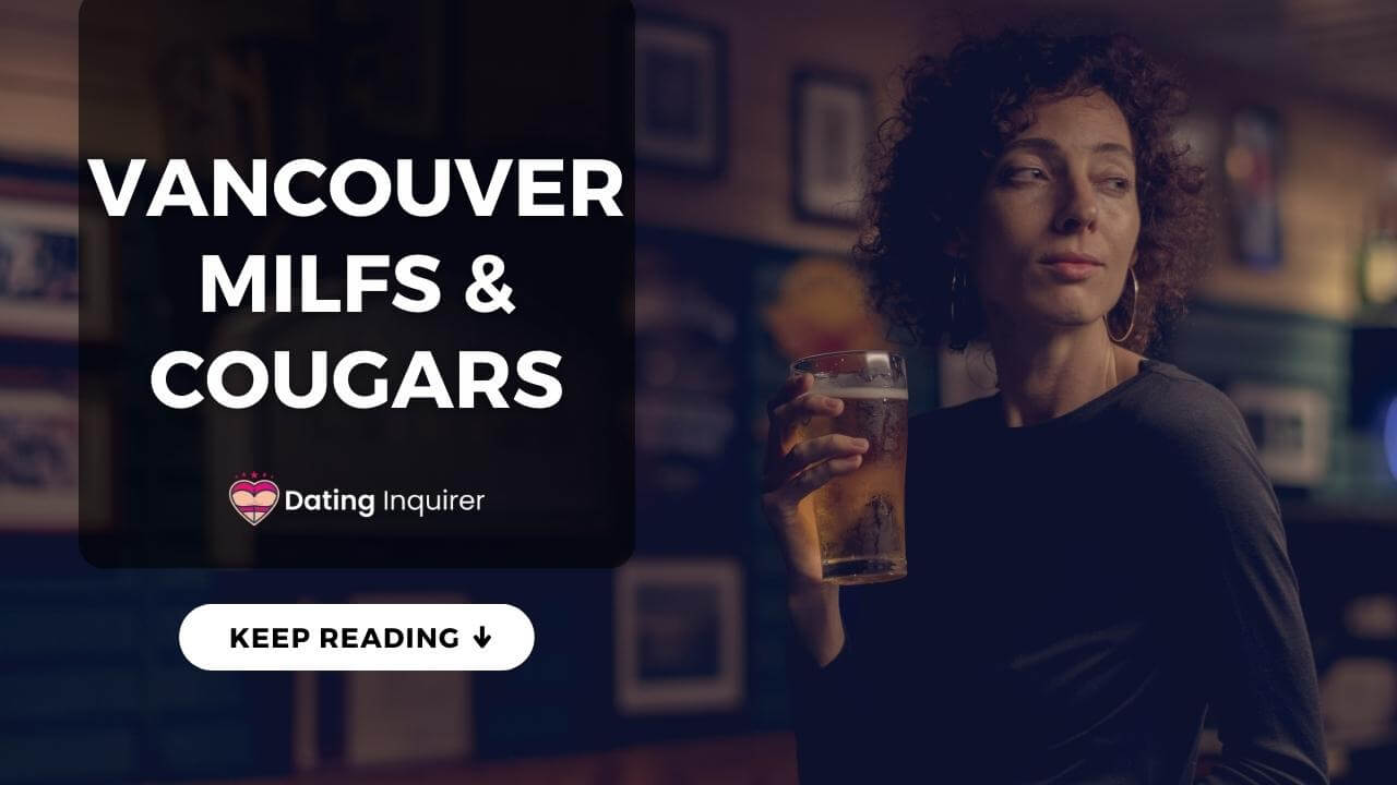 a cougar from vancouver is on a bar drinking a glass of beer